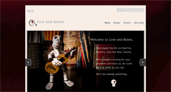 Desktop Screenshot of loveandbones.com